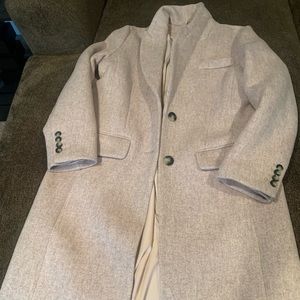 Women’s H&M wool blend dress coat Size 4